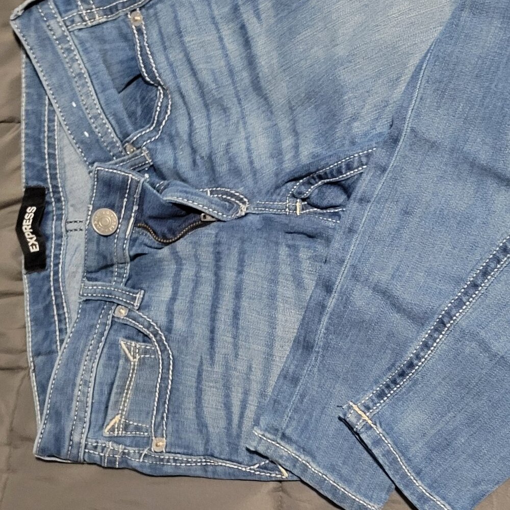 Express low rise  jeggings 4S/4C